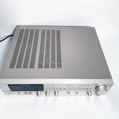 Vintage Denon DRA-350 Solid State Tuner Amplifier Silver Stereo Receiver Amplifier 36 Watts image 7
