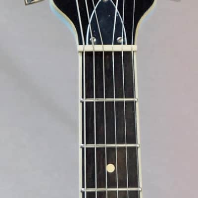 Hofner German Made HVS-CLBLO Verythin Single Cutaway Electric Guitar, Light Blue image 12