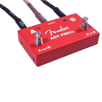 Fender ABY Footswitch, Red, 0234506000 image 2