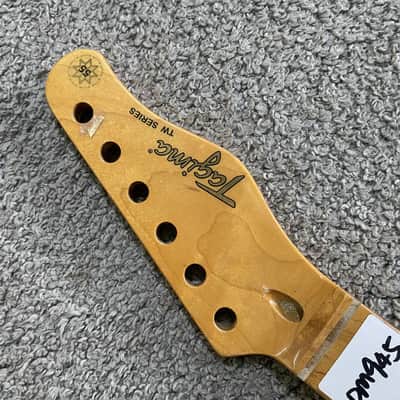 Tagima Yellow Guitar Telecaster Tele Style Maple Neck, 22 Frets Fingerboard image 14