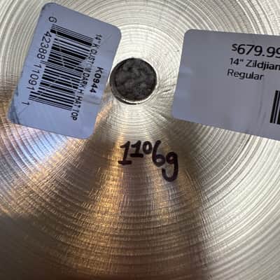 Zildjian 14" K Custom Dark Hi-Hat Cymbals (Pair) 1995 - Present - Traditional image 5