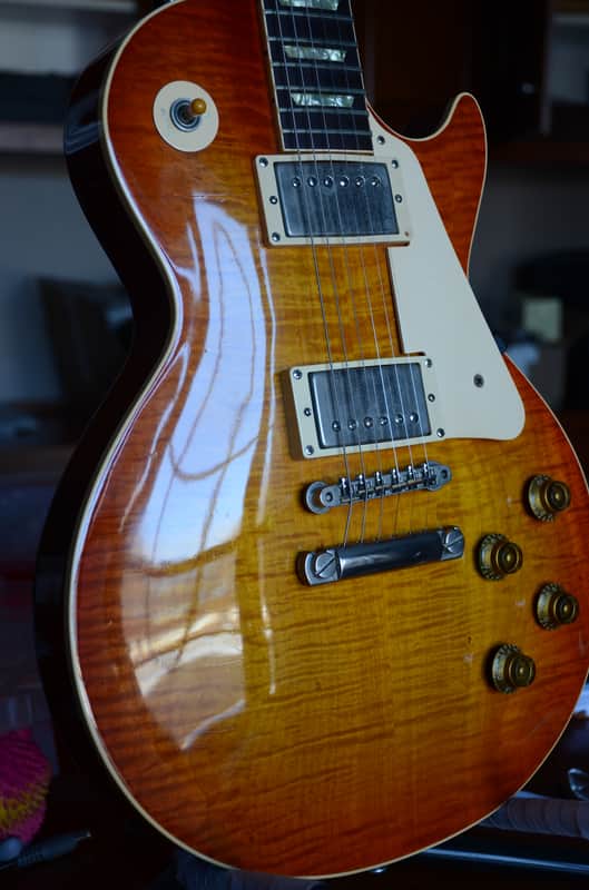 Kris Derrig Les Paul Replica 1984 Burst image 1