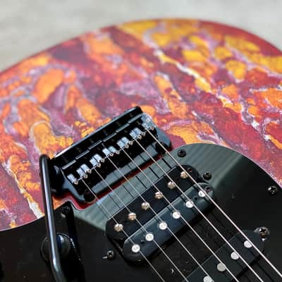 2020 James Tyler Studio Elite HD - Fire Shmear, Reverse Headstock image 9