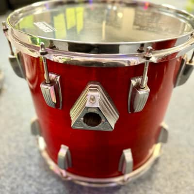 Ludwig Classic Maple Tom 13”x12” Trans Ruby Red - Pre Owned image 2