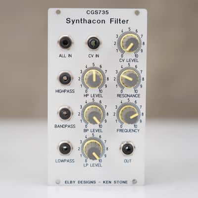 Elby Designs CGS735 Synthacon Filter Module w/ Tiptop Stackcables #58576 image 2