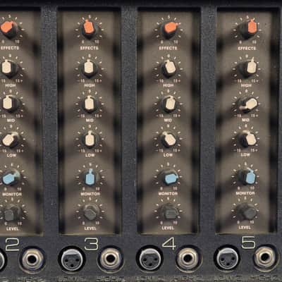 Vintage Peavey XR 600C 6-Channel Powered Mixer Amplifier Amp Series 400 BH image 3