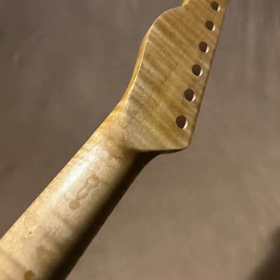 Killer Curly Maple Tele Guitar Neck- Fits Fender & Warmoth image 9