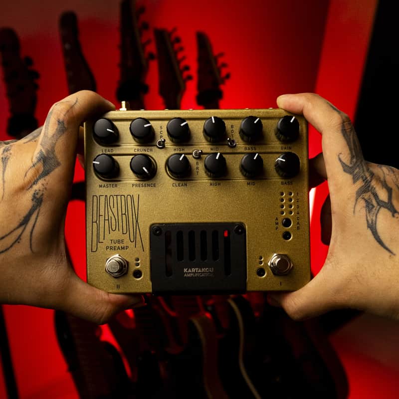 KARTAKOU Beastbox | Handmade Tube Guitar Preamp + IR image 1