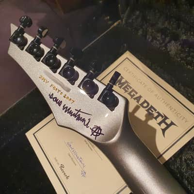 Dave Mustaine's personal Prototype King V built by Dean Guitars USA Custom Shop to launch the VMNT image 1