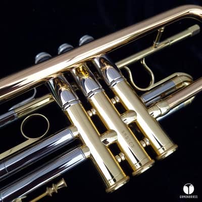 First Yamaha YTR-1 Lacquered Brass made in Japan,designed by Schilke gamonbrass image 18