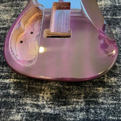 Warmoth Custom Stratocaster “Tequila Sunrise “ Strat Flamed Maple Stratocaster image 17