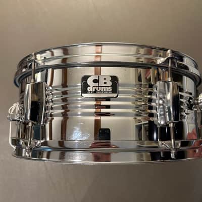 CB Drums SP Series snare drum - Chrome over Steel image 1