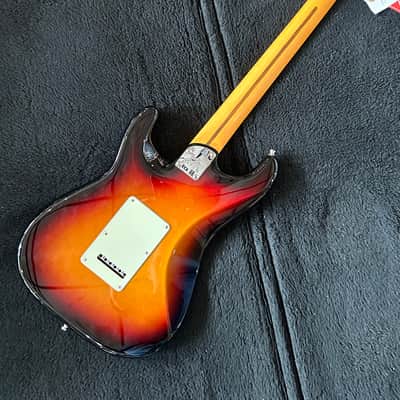 Fender American Ultra Stratocaster HSS Maple Ultraburst #US23025503 8 lbs 11.0 oz image 5