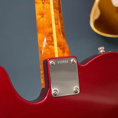 Fender CS Masterbuilt Tele by Yuri Shishkov 2017 - Dark Cherry image 21