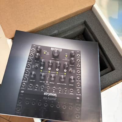 Strymon Magneto Four Head dTape Echo and Looper Eurorack Unit 2010s - Black image 3