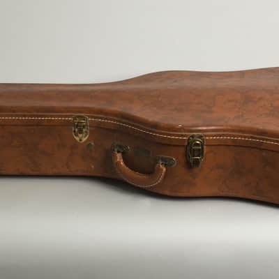 Gibson  J-185N Flat Top Acoustic Guitar (1958), ser. #A-28761, original brown hard shell case. image 11