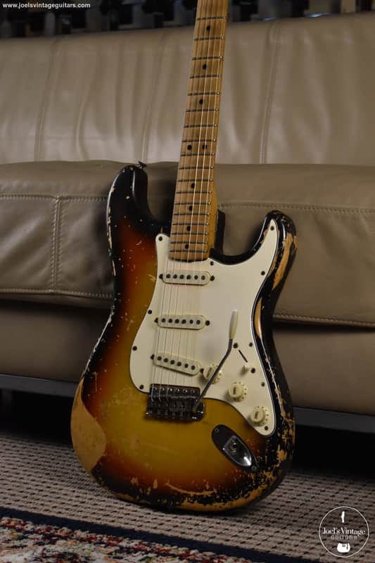 Fender Stratocaster with Maple Fretboard