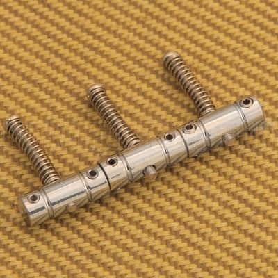 BS-T3-C (3) Chrome Finish Single Groove Saddles for Vintage Fender Telecaster®