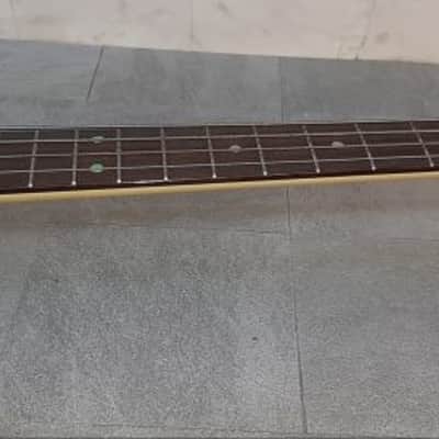 Aria Pro II ZZB DELUXE blood series 1980s - White+ explorer bass image 7