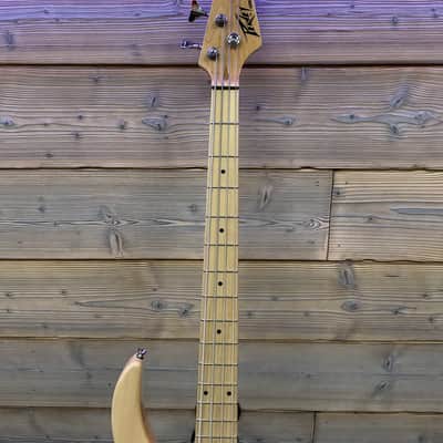 Peavey Milestone 4-String Electric Bass 2010s - Natural image 3