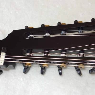 LUCIO NÚÑEZ Sophia 13-String Classical Harp Guitar, Spruce/Ziricote, w/Custom Case, Extremely Rare!! image 8