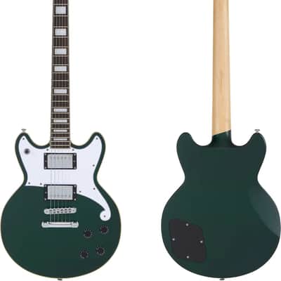 D'Angelico Premier Brighton Electric Guitar - Sherwood Green image 6