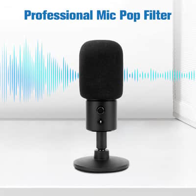 Razer Seiren X Shock Mount With Pop Filter Matching Mic Boom Arm Stand, Compatible For Razer Seiren X Microphone image 6