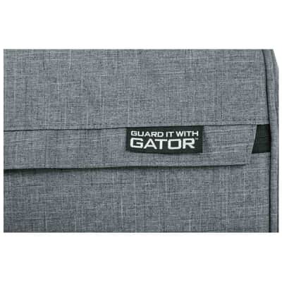 Gator Cases GT-2412-GRY Transit Series Grey Guitar Bass Accessory Gig Bag Case image 16