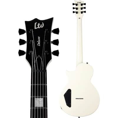 ESP LTD EC-01 Electric Guitar Regular Olympic White image 4
