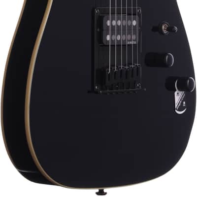 Schecter PT Electric Guitar, Black, Open Box (Very Good) image 4