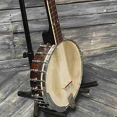 Used Christy 60's Long Neck 5 String Banjo with Hard Shell Case image 6