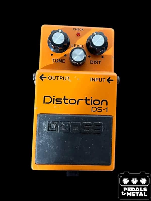 Boss DS-1 Distortion (Silver Label) 1994 - Present - Orange - X17835 image 1