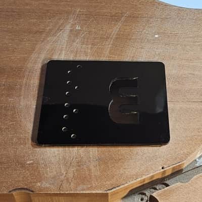 Telecaster bridge mounting and string through body template image 2