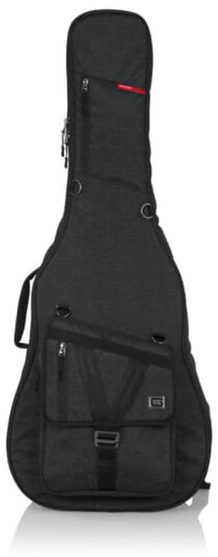 Gator Cases Transit Series Acoustic Guitar Bag, Charcoal image 1