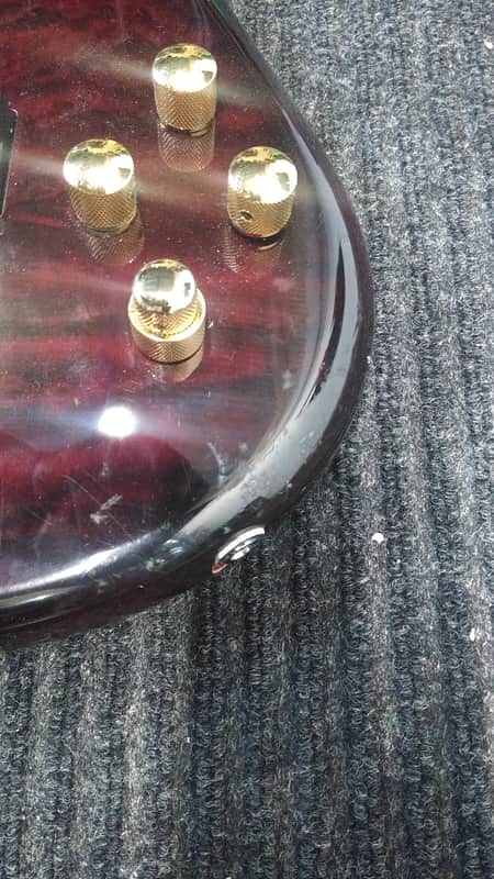 Spector 5 String Bass ? Burgundy image 1