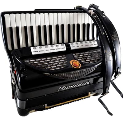Immagine Rare, Top Italian Made Accordion Marinucci Super Mod 975 - 120 bass, 20 switches + Case & New Straps - Certificate -Video - 6