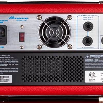 Ampeg MicroVR MOSFET Bass Guitar Amplifier Head 200 Watts image 12