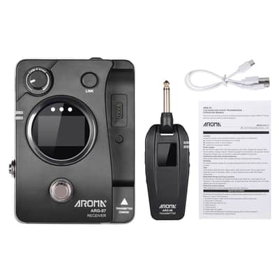 Aroma ARG-07 * Wireless Guitar/Bass Transmitter with Tuner * up to 35m range! * List price = 169€ - NOW ONLY 129€! * image 2