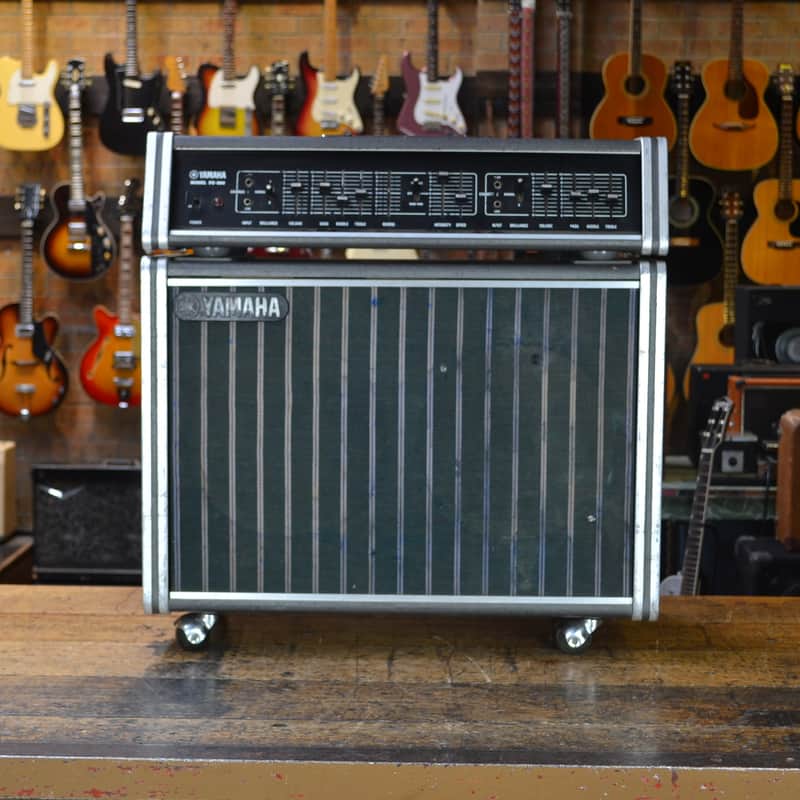 Yamaha PE-200 Preamp and Power amp/ Speaker Cabinet 1960's | Reverb