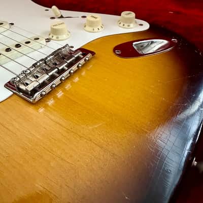 1958 Fender Stratocaster 2-Tone Sunburst - All Original w/OSHC image 8