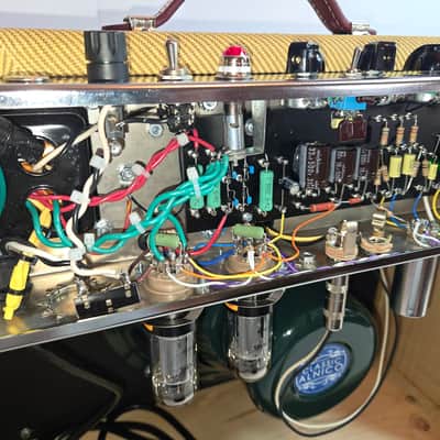 Custom Built 5E3 Tweed Deluxe 1x12 combo image 6