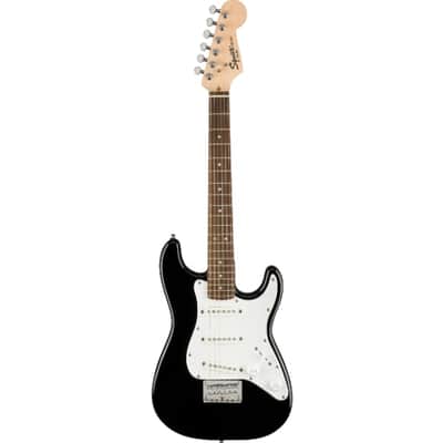 Squier Mini Stratocaster, Laurel Fingerboard, Black image 1