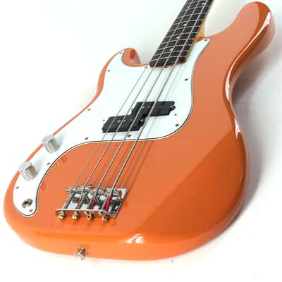 Fender Precision Bass, ’62 LEFT HAND, Capri Orange, 1999, Rare image 2