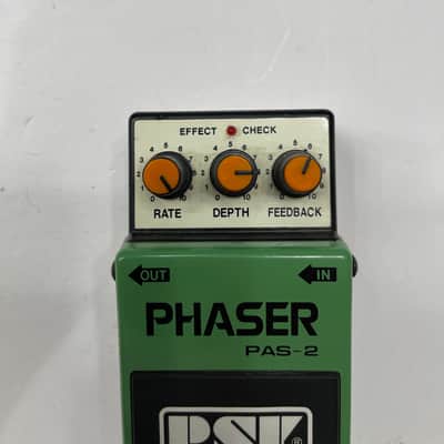 PSK PAS-2 Phaser Analog Phase Shifter Rare Guitar Effect Pedal Made In Korea image 2