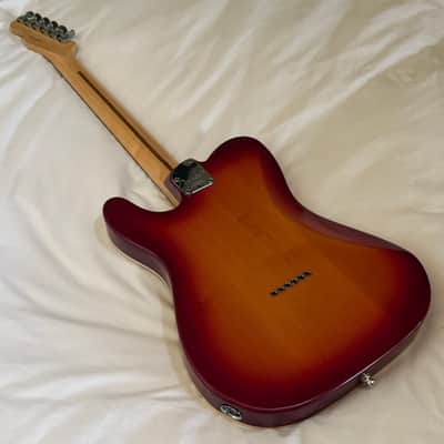 Vintage 2005 Fender American Deluxe Telecaster Rosewood Fretboard - Cherry Sunburst - Free Pro Setup image 16