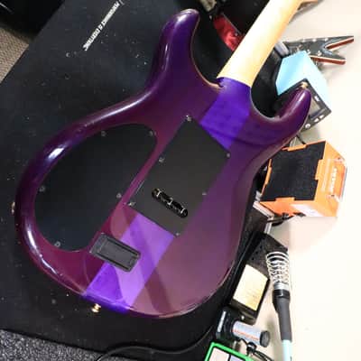 Carvin DC400T Purple Quilt Maple Neck Through Electric Guitar USA image 19