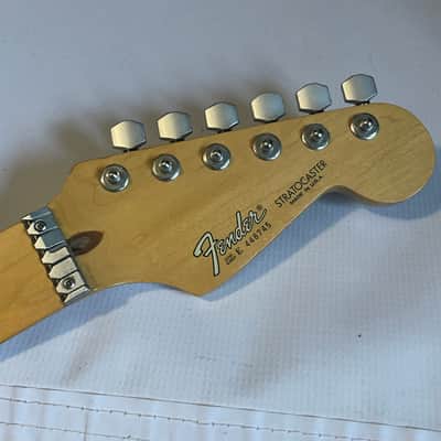 1988 Fender USA American Stratocaster Plus Loaded Guitar Neck 22 Fret Maple FB image 4