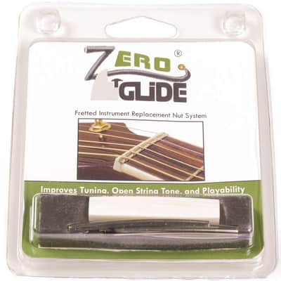 Genuine Zero Glide ZB-11 Blank nut replacement system for 12 string Guitars image 1