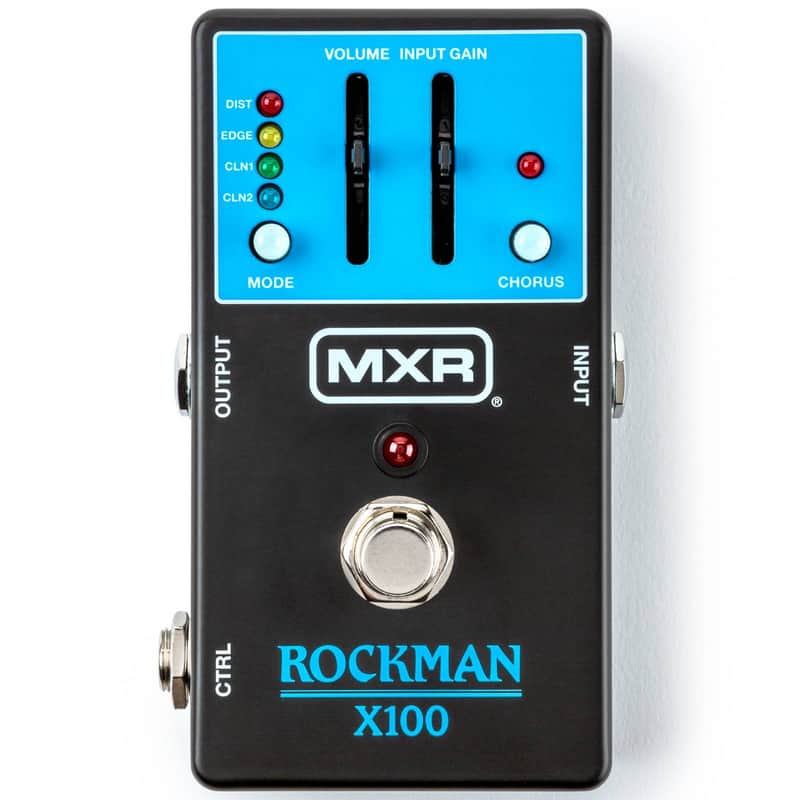 MXR MX100 Rockman X100 Analog Tone Processor Guitar Effects Pedal image 1