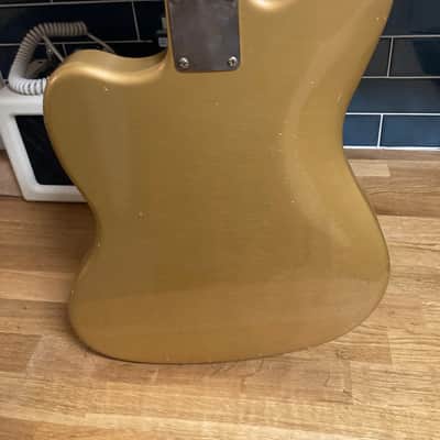 Feelgood 12 String Jazzmaster Electric XII Custom Build- Aztec Gold Nitro RELIC by Copacetic Customs image 20